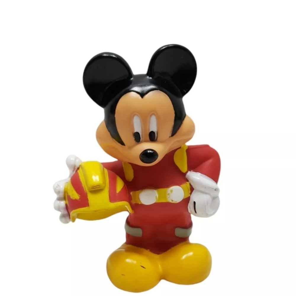 Disney Mickey Mouse Firefighter Figurine